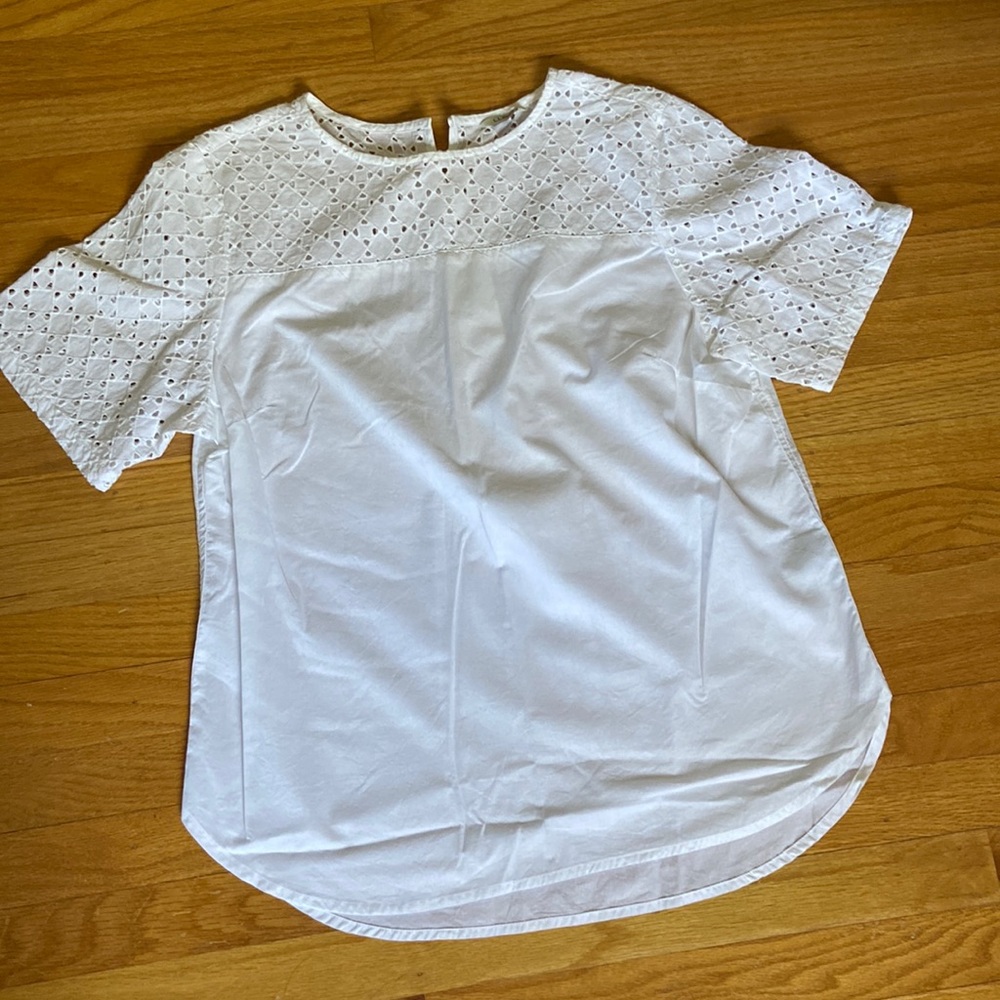 L.L.Bean White Cotton Shirt